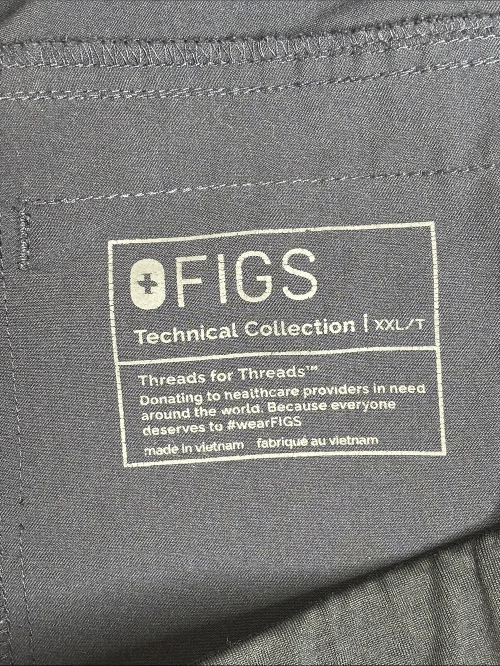 FIGS Men’s Axim Cargo Scrub Pants, XXLT